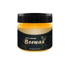 Aceite de cera de abeja para ilustrar madera.
